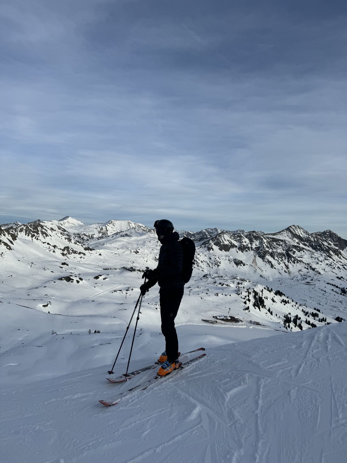 Skiing in the Alps